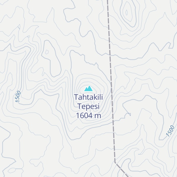 Map of Tahtakili Tepesi