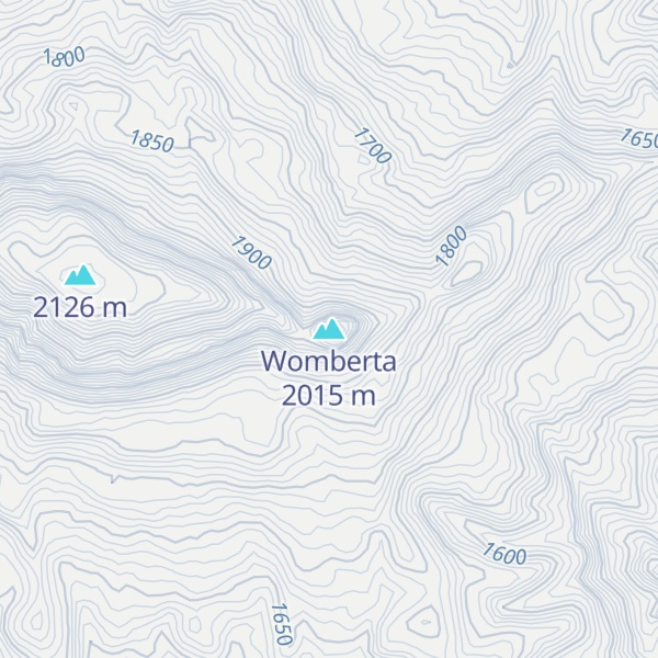 Map of Womberta