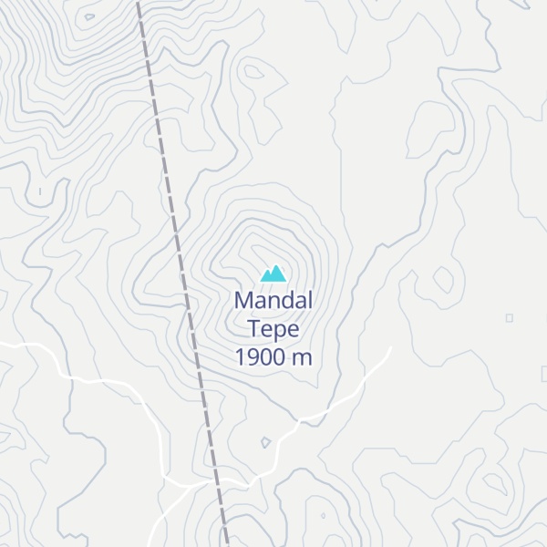 Map of Mandal Tepe
