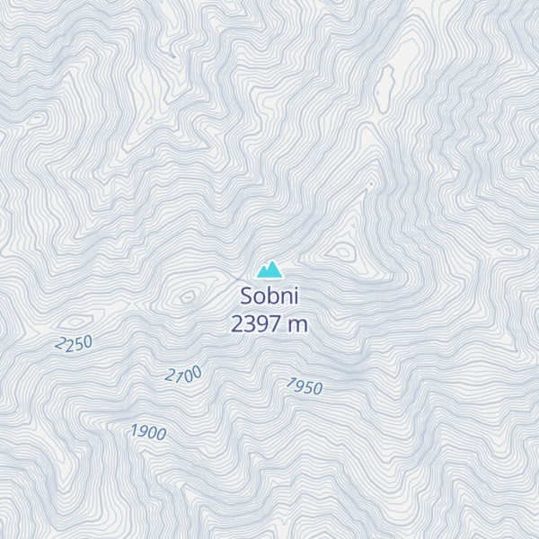Map of Sobni