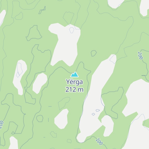 Map of Yërga