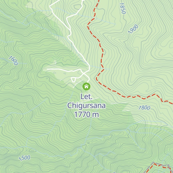 Map of Let. Chigursana