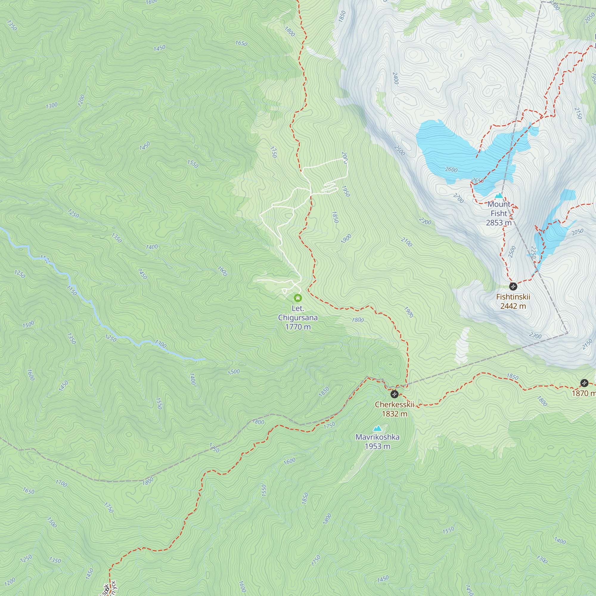 Let. Chigursana map