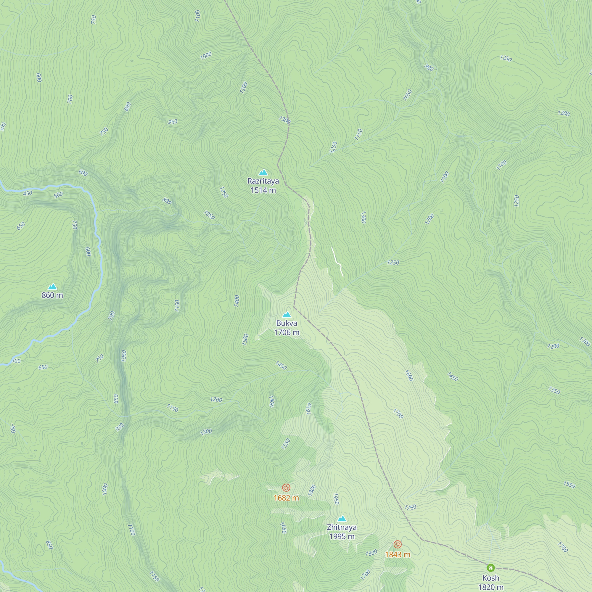 Kosh map