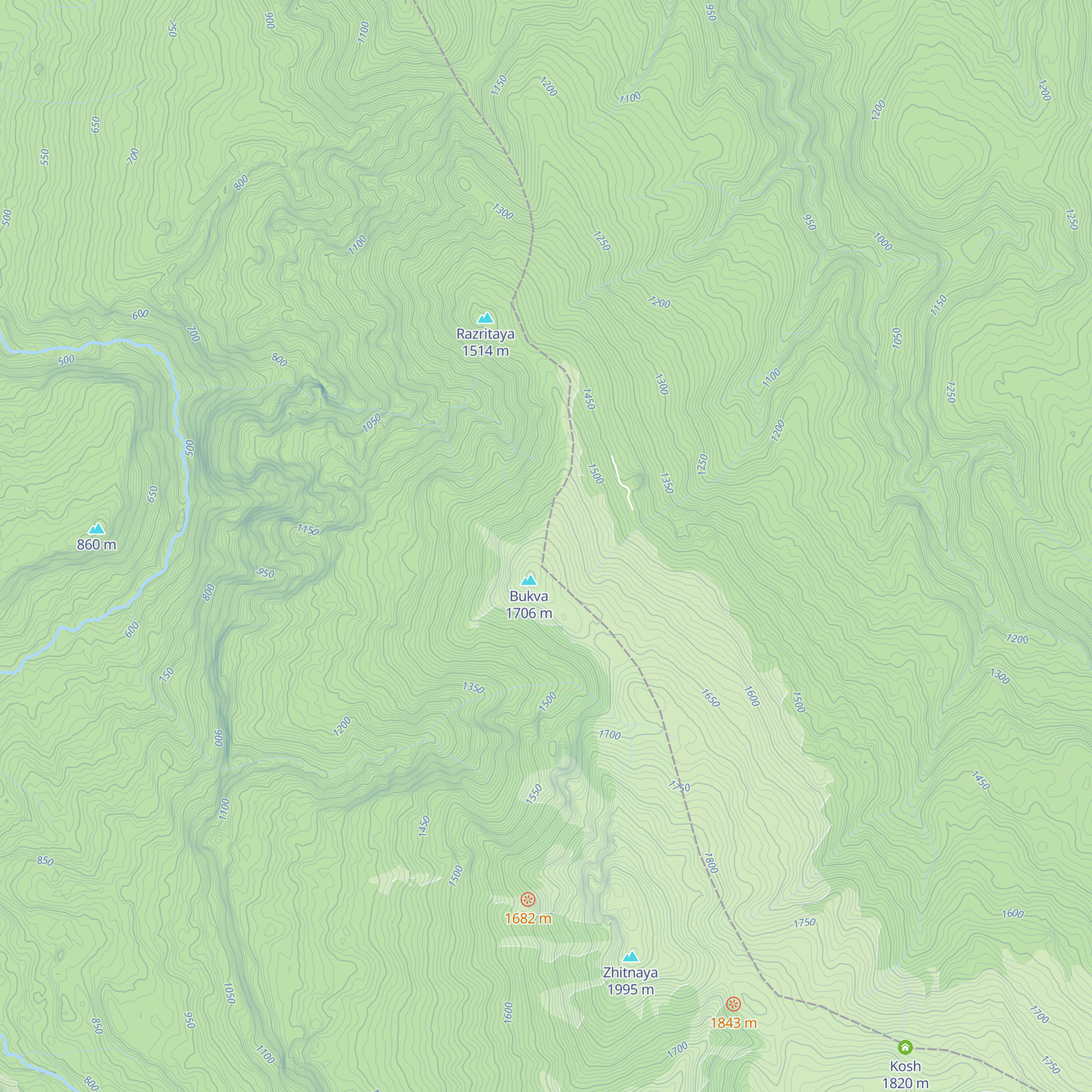 Kosh map