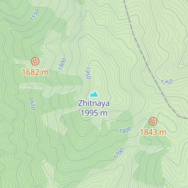 Map of Zhitnaya