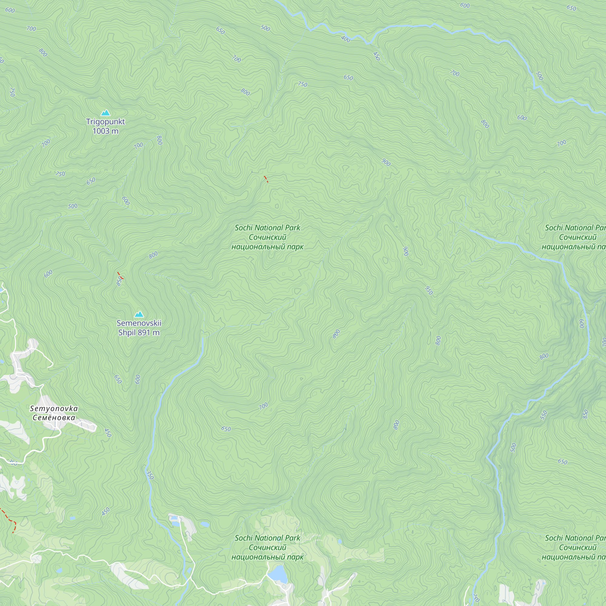 Dom Lesnika map
