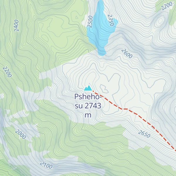 Map of Psheho-su