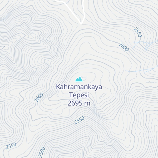 Map of Kahramankaya Tepesi