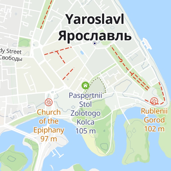 Map of Pasportnii Stol Zolotogo Kolca