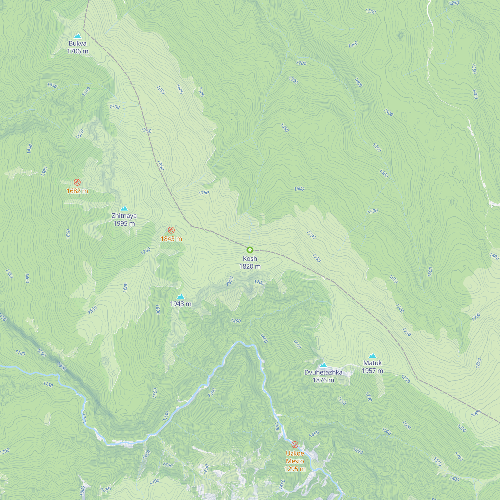Kosh map
