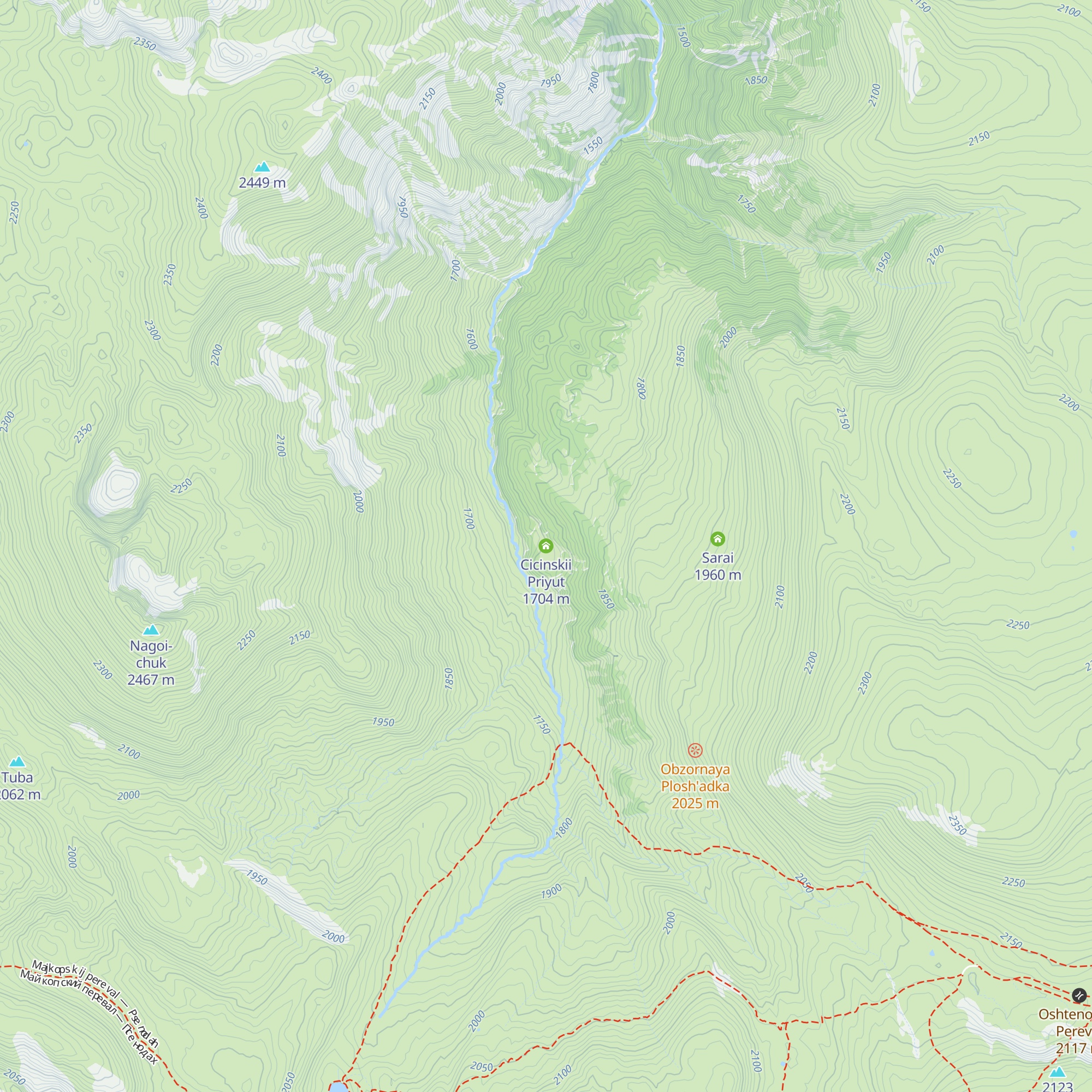Cicinskii Priyut map