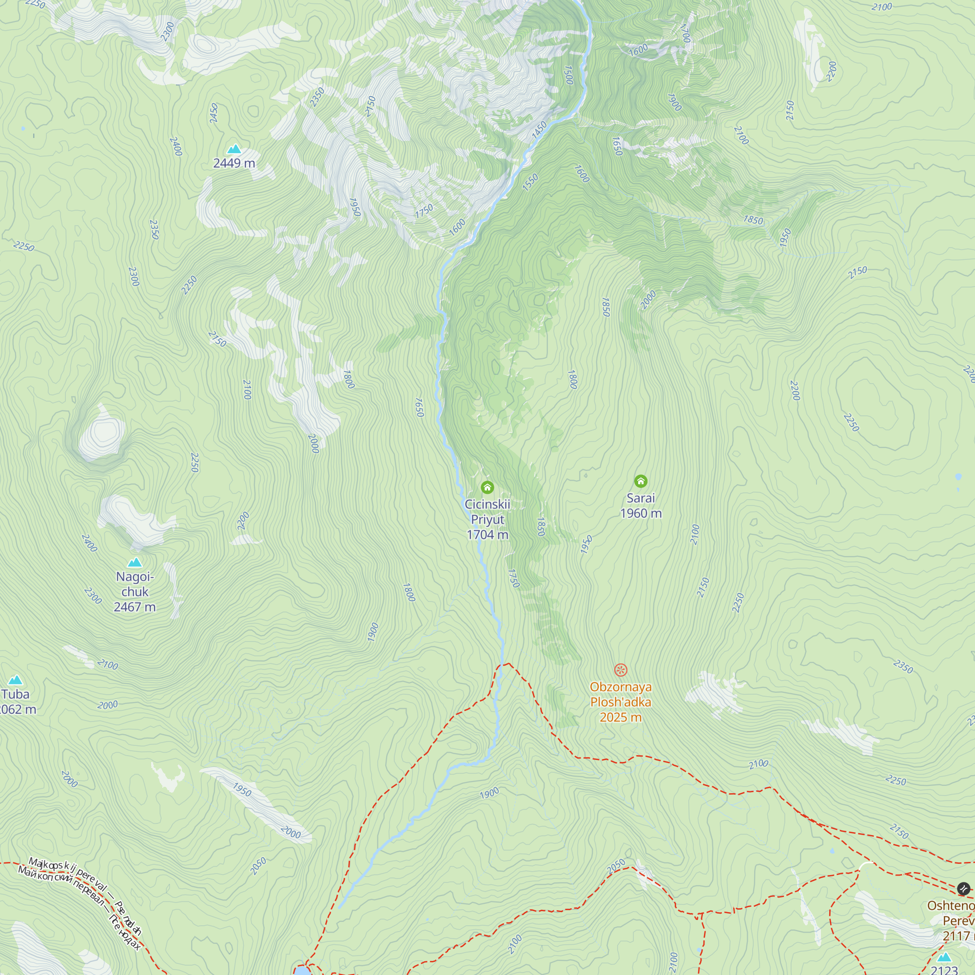 Cicinskii Priyut map