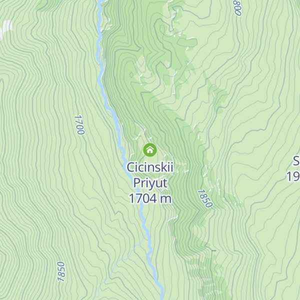 Map of Cicinskii Priyut