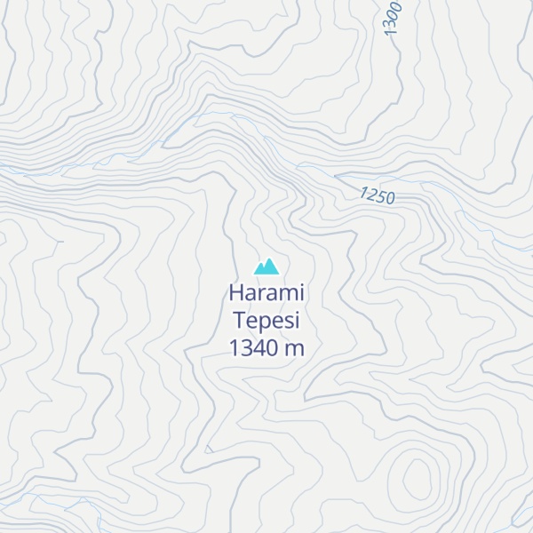 Map of Harami Tepesi