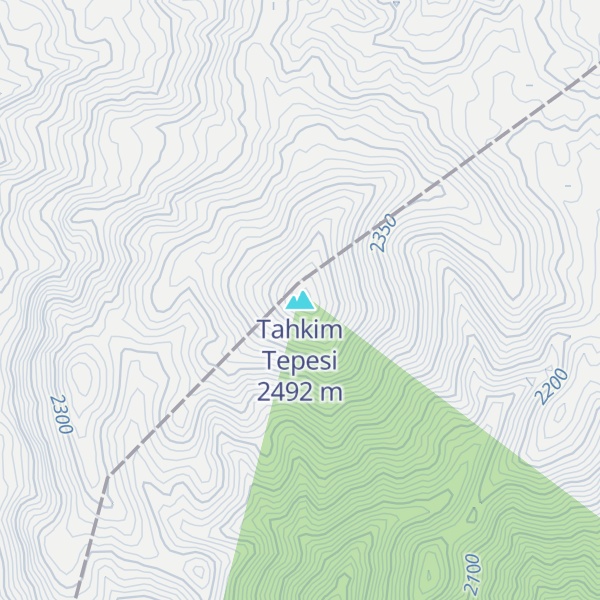 Map of Tahkim Tepesi