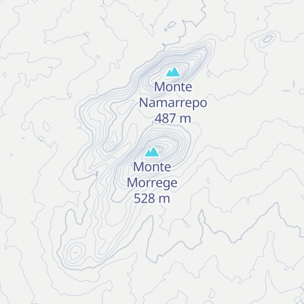 Map of Monte Morrege