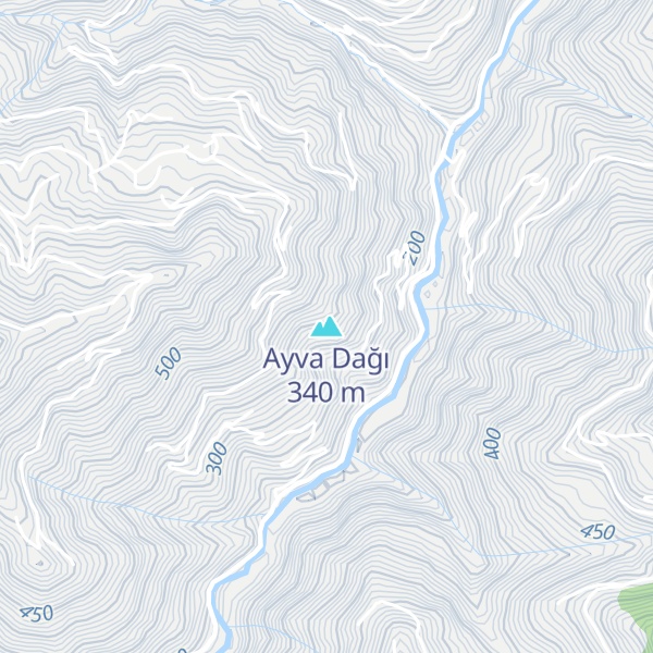 Map of Ayva Dağı
