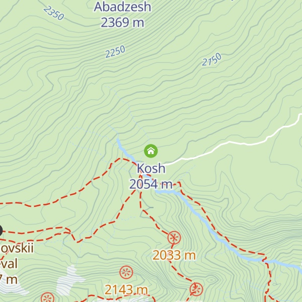 Map of Kosh