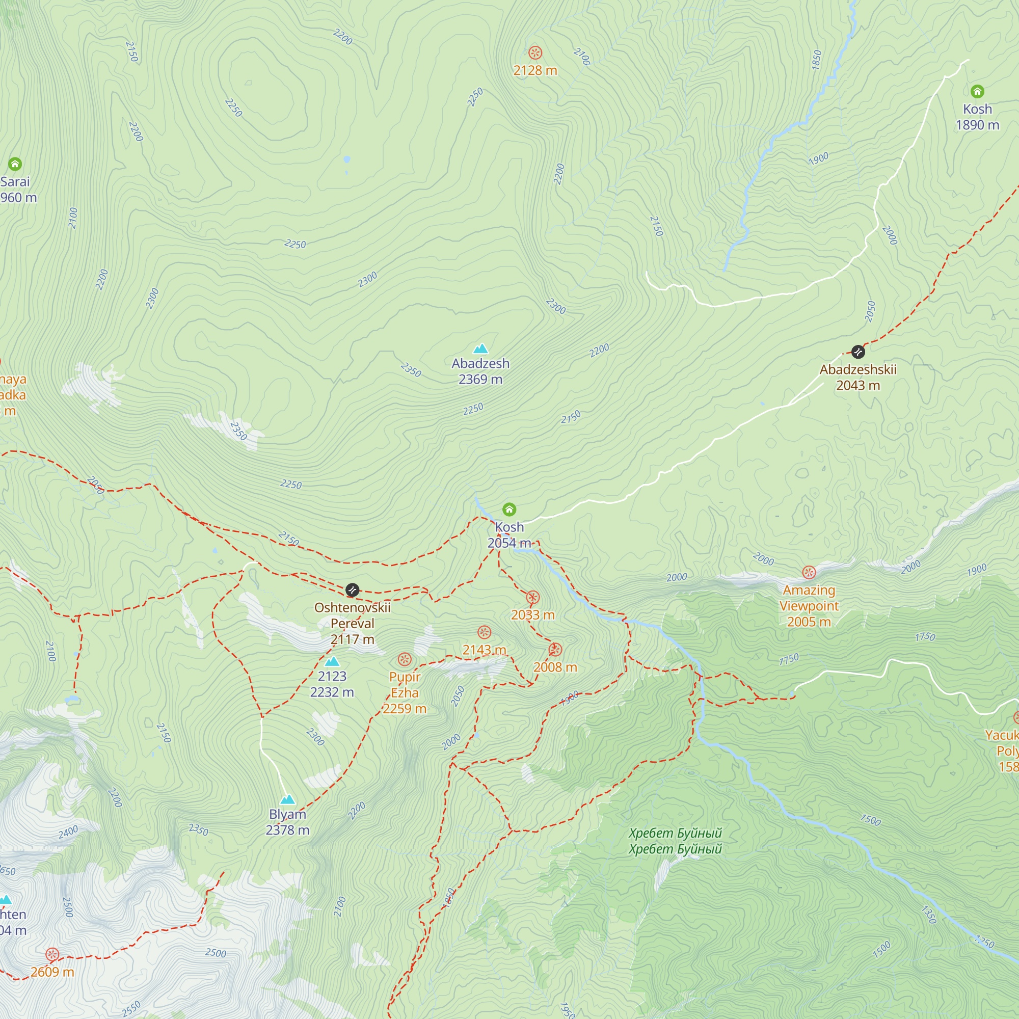 Kosh map