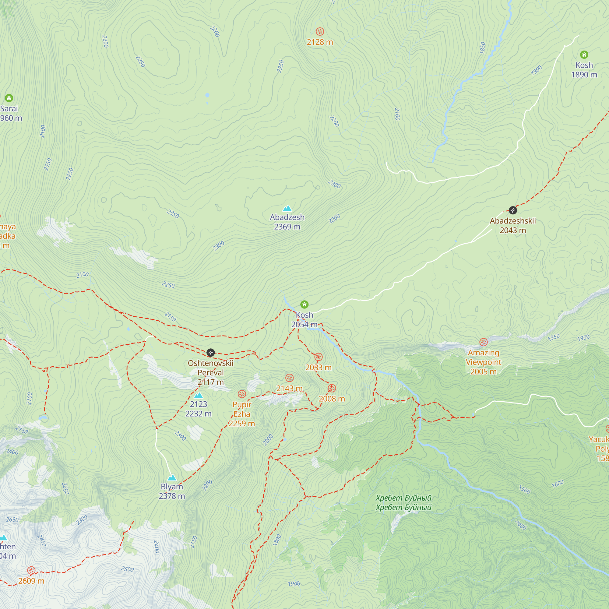 Kosh map