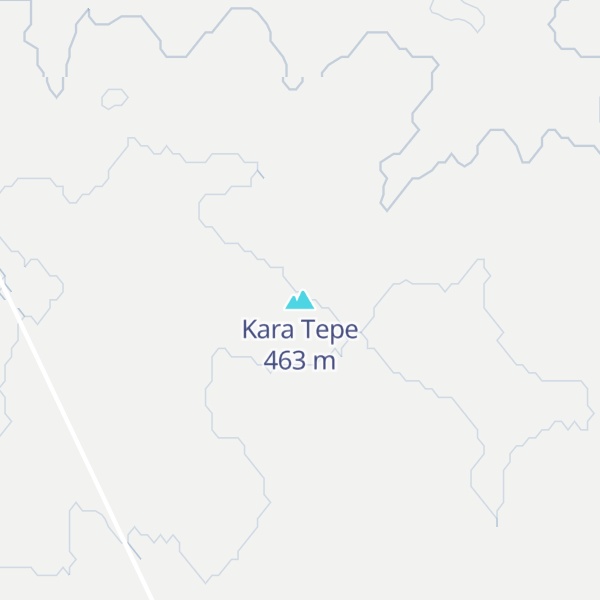 Map of Kara Tepe