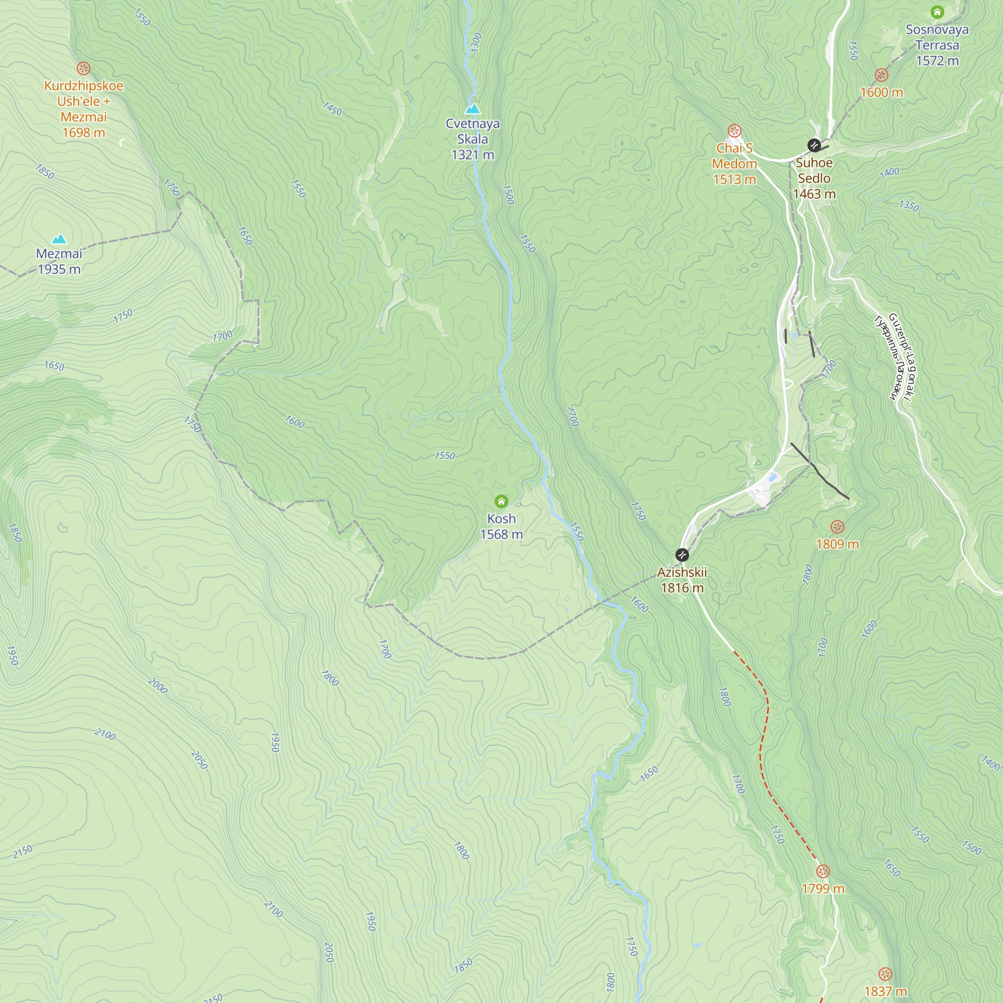 Kosh map
