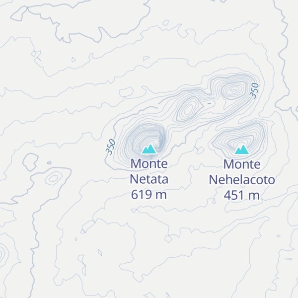 Map of Monte Netata