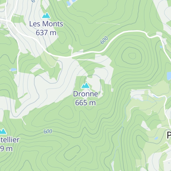 Map of Dronne