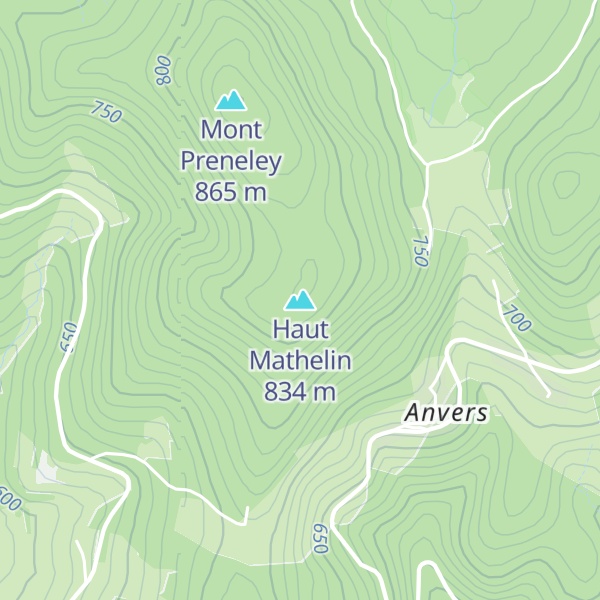 Map of Haut Mathelin