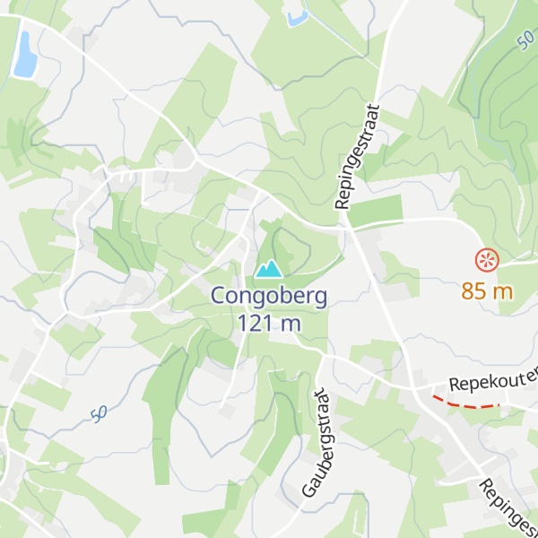 Map of Congoberg