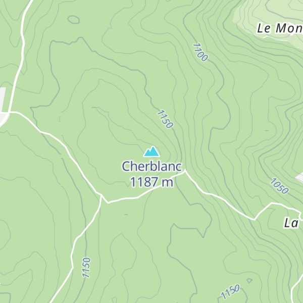 Map of Cherblanc