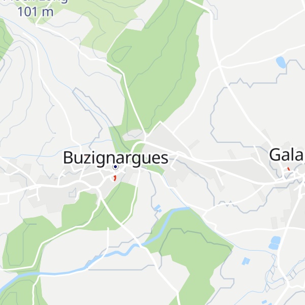 Map of Gîte des Bois