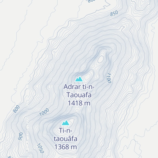 Map of Adrar ti-n-Taouafa