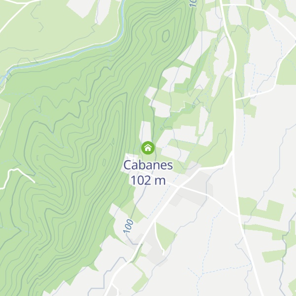 Map of Cabanes