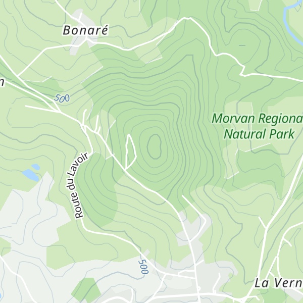 Map of La Croix du Château