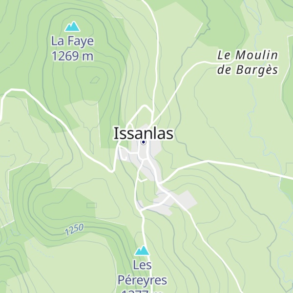 Map of Gîte d'étape Cab'riou