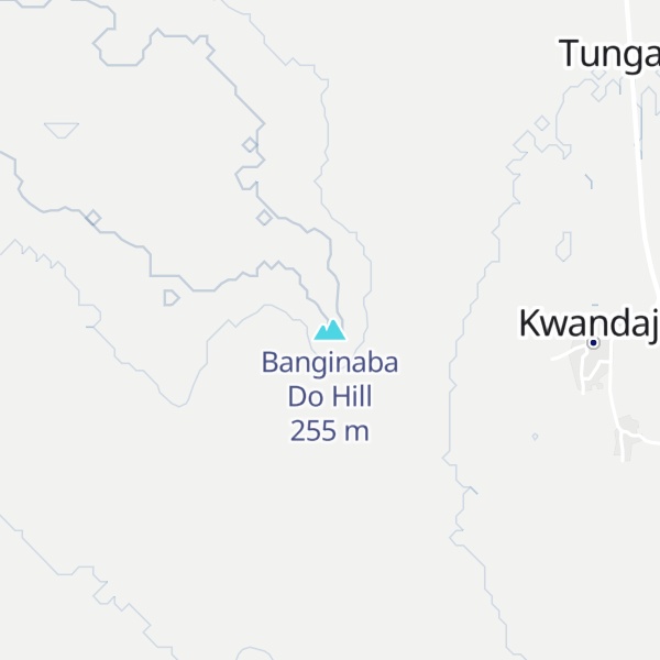 Map of Banginaba Do Hill