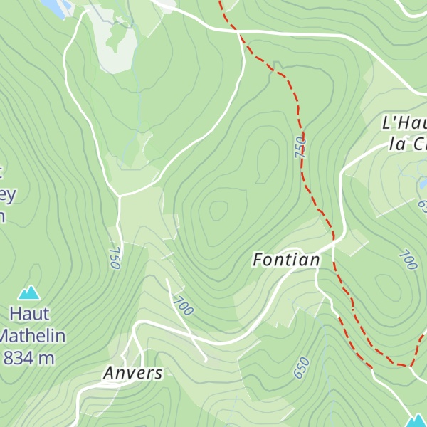 Map of La Grande Vente