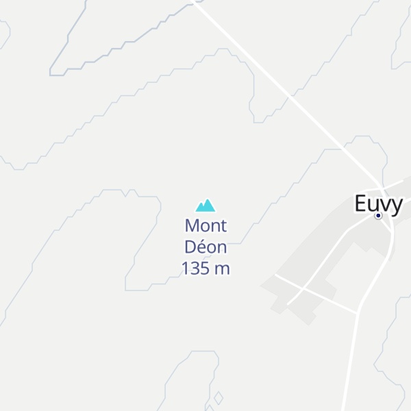 Map of Mont Déon