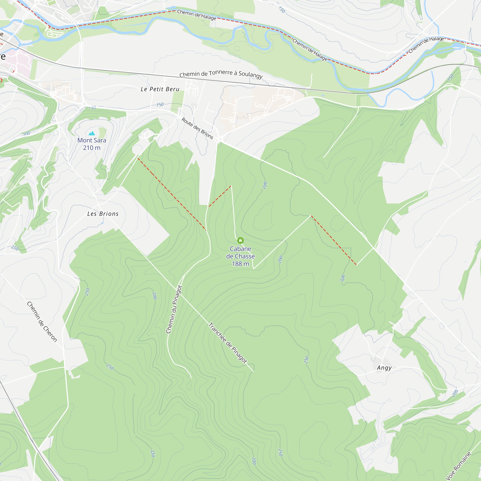 Cabane de Chasse map