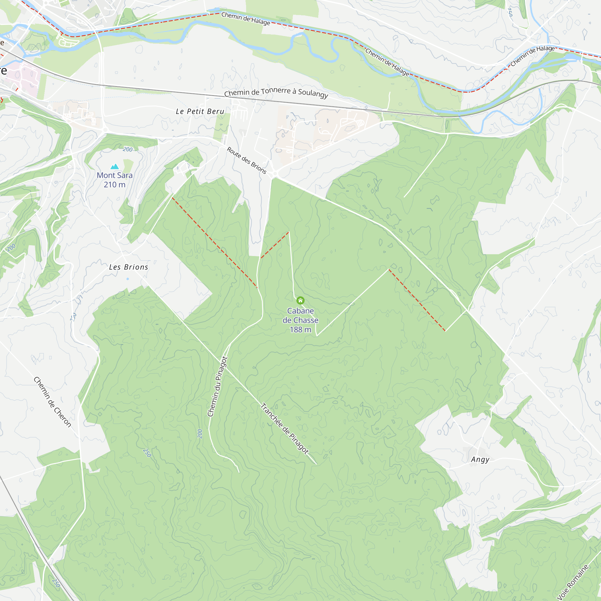 Cabane de Chasse map