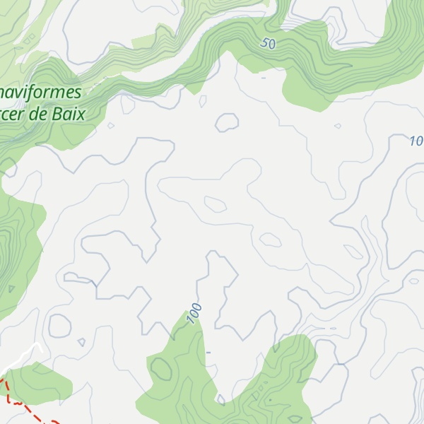Map of Serra d'en Martí
