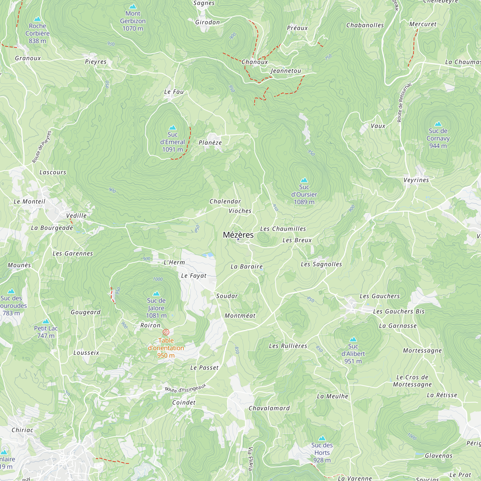 Gîte Sous les Étoiles map