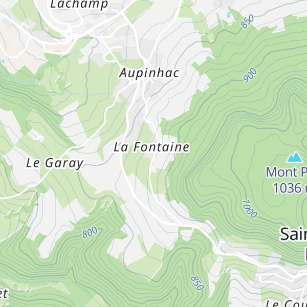 Map of Gîte La Fontaine