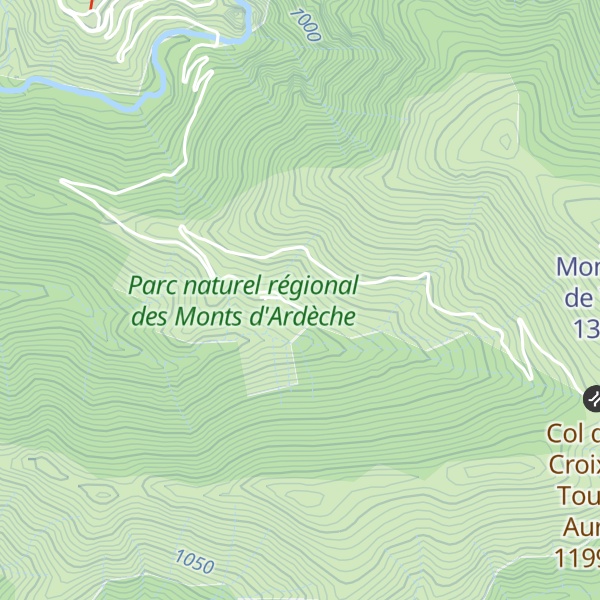 Map of Gîte Mas de Truc