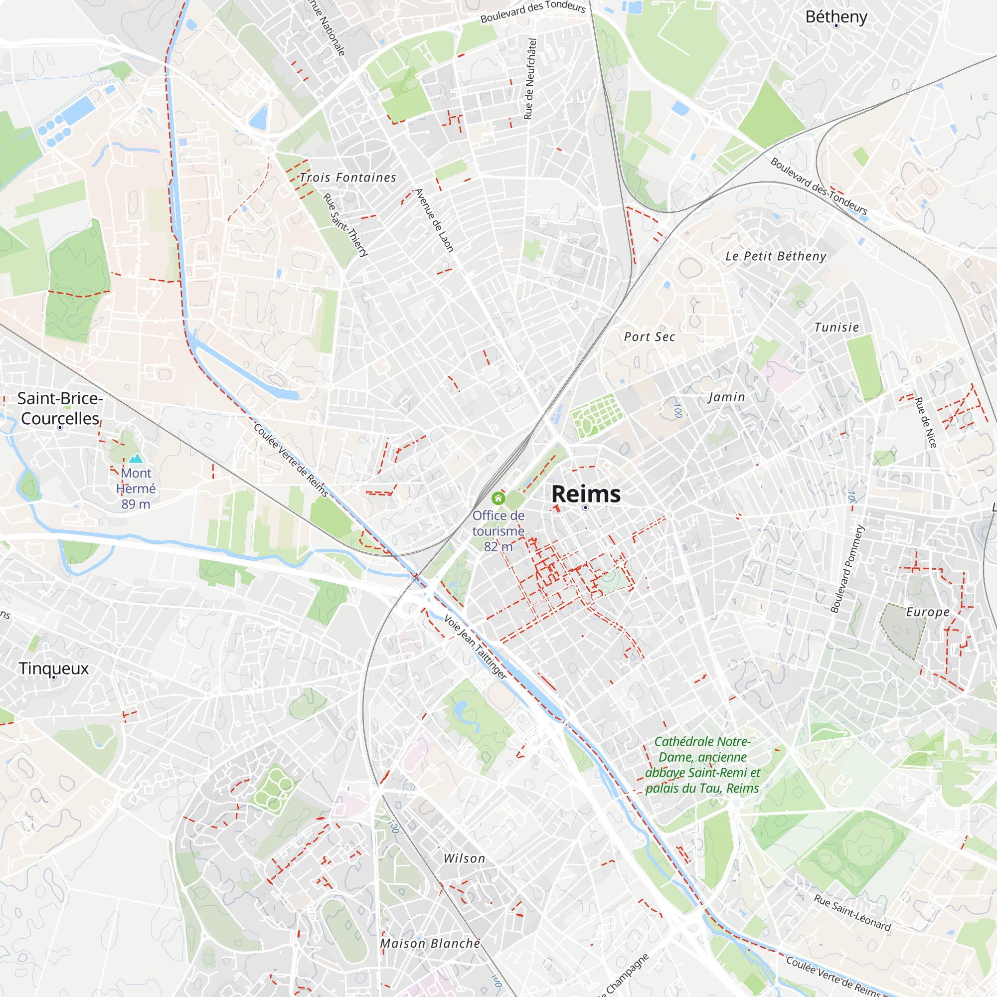 Office de tourisme map