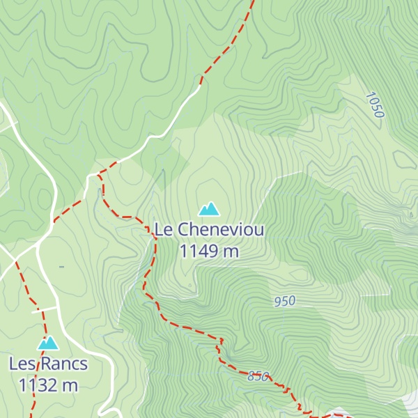 Map of Le Cheneviou