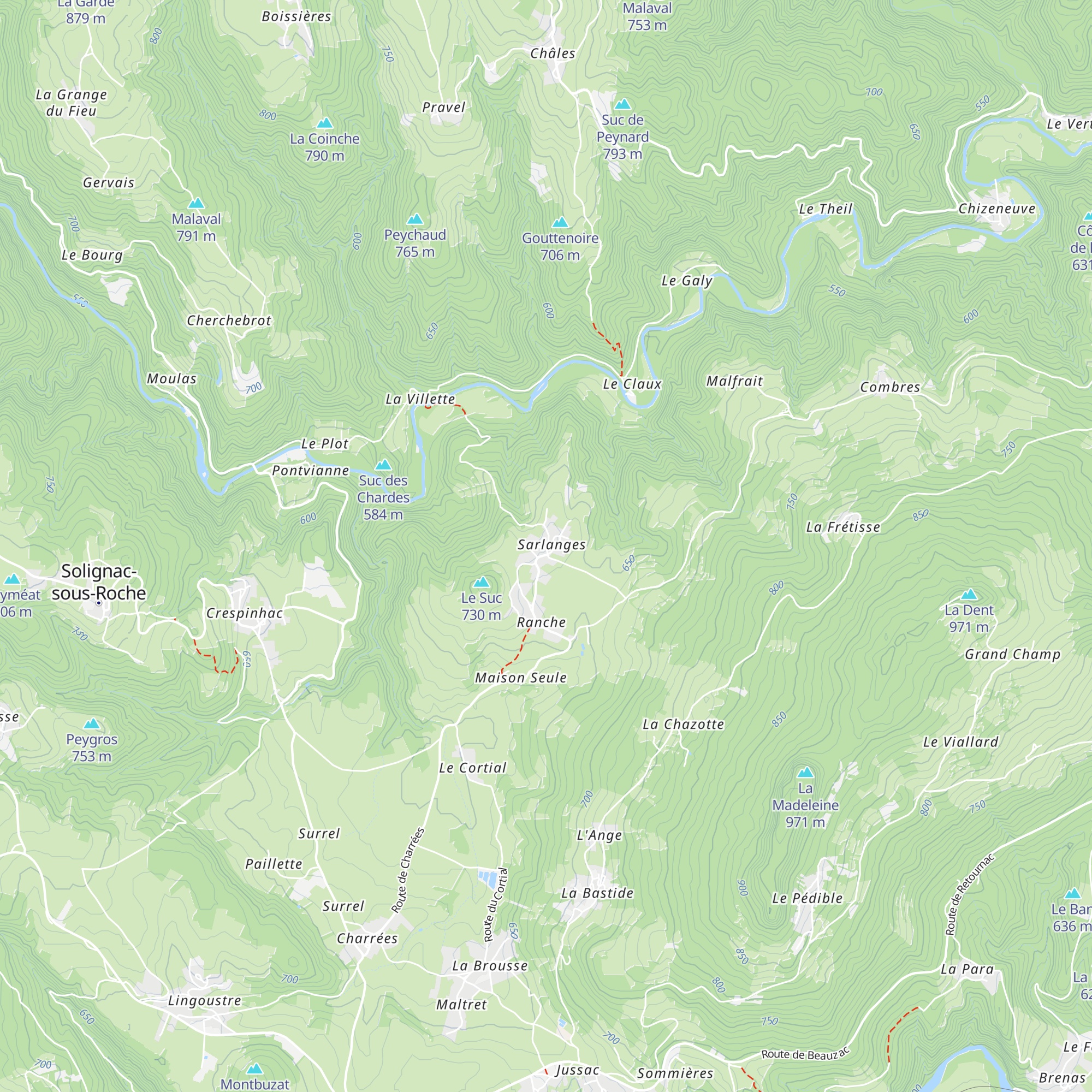 Four à pain de Sarlanges map