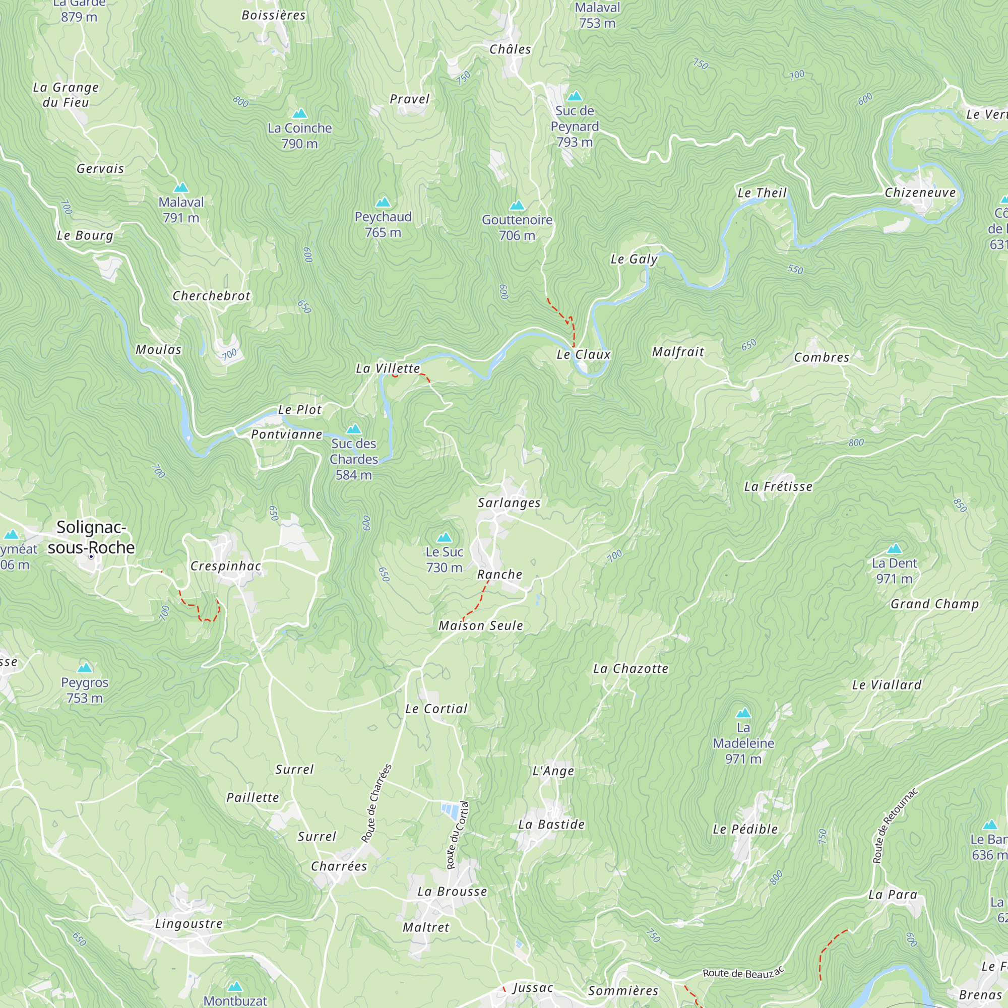 Four à pain de Sarlanges map
